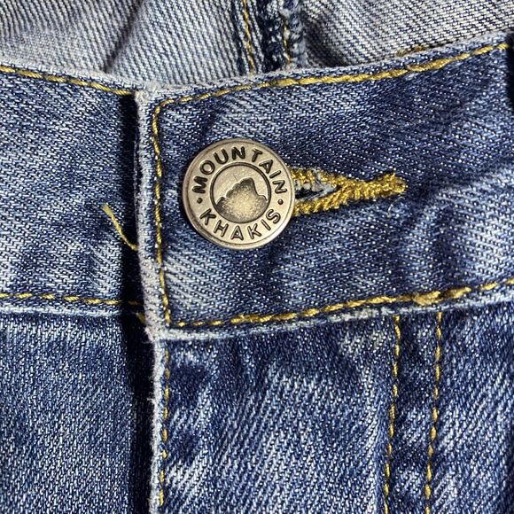 MOUNTAIN KHAKIS Jeans Jackson Hole Straight Denim Medium Wash Mens 34x30 Blue - Picture 7 of 11